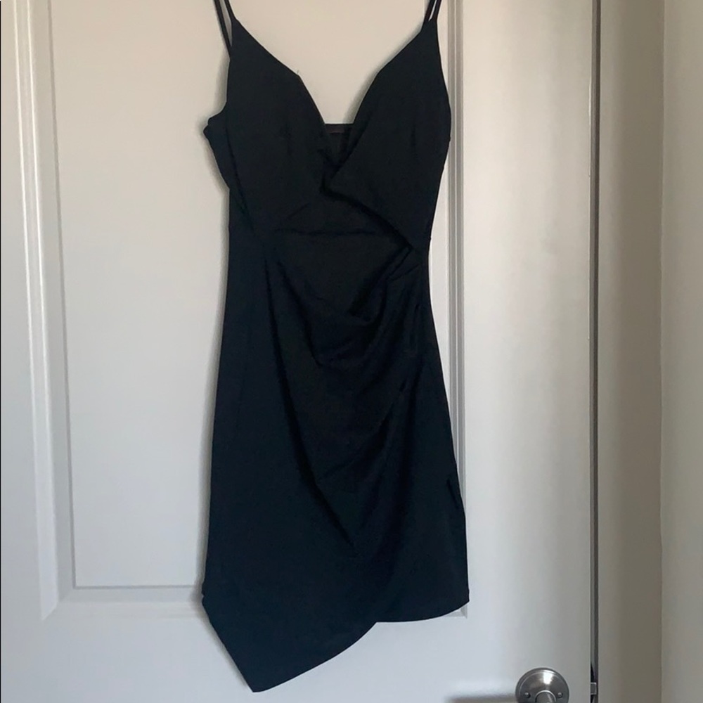 Cutout Little Black Dress